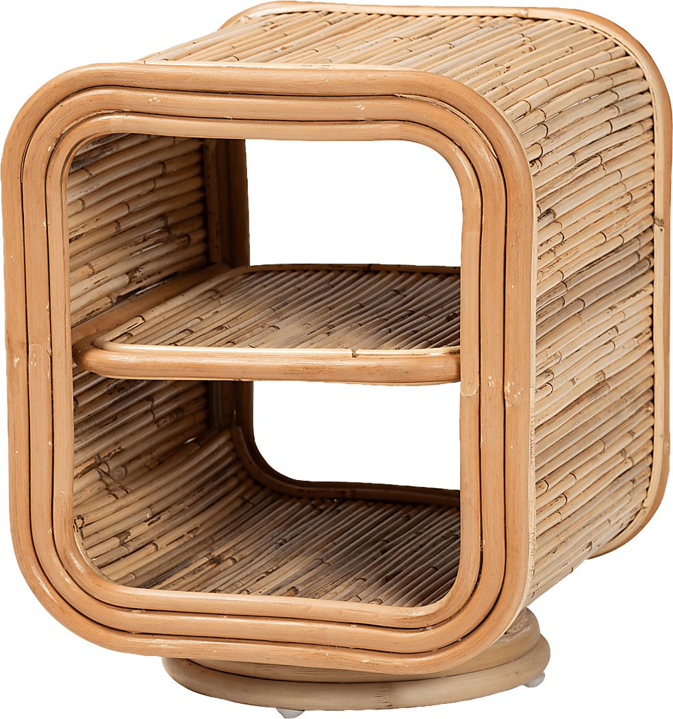 Deske Brown Nightstand