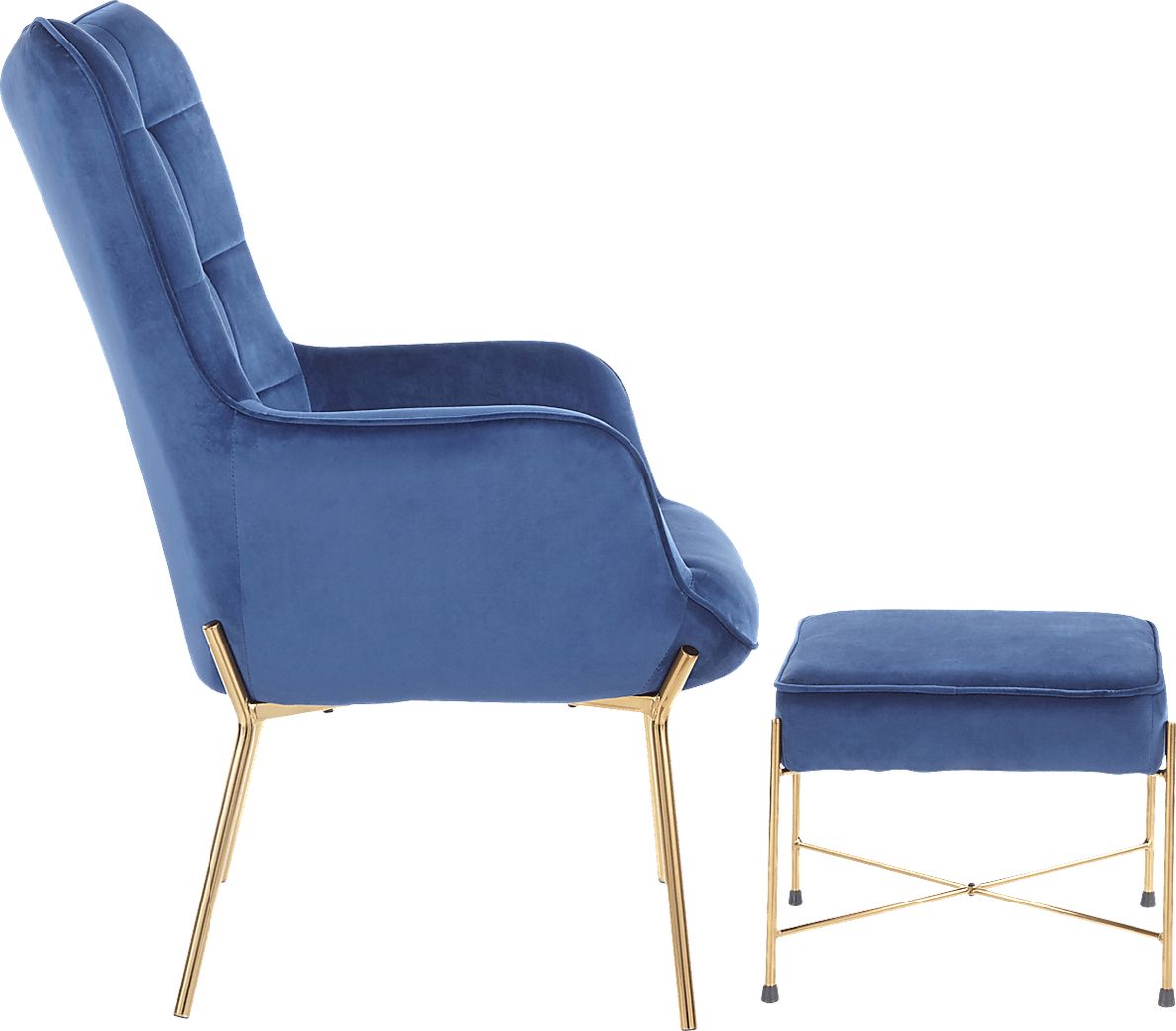 Desmare Accent Chair And Ottoman