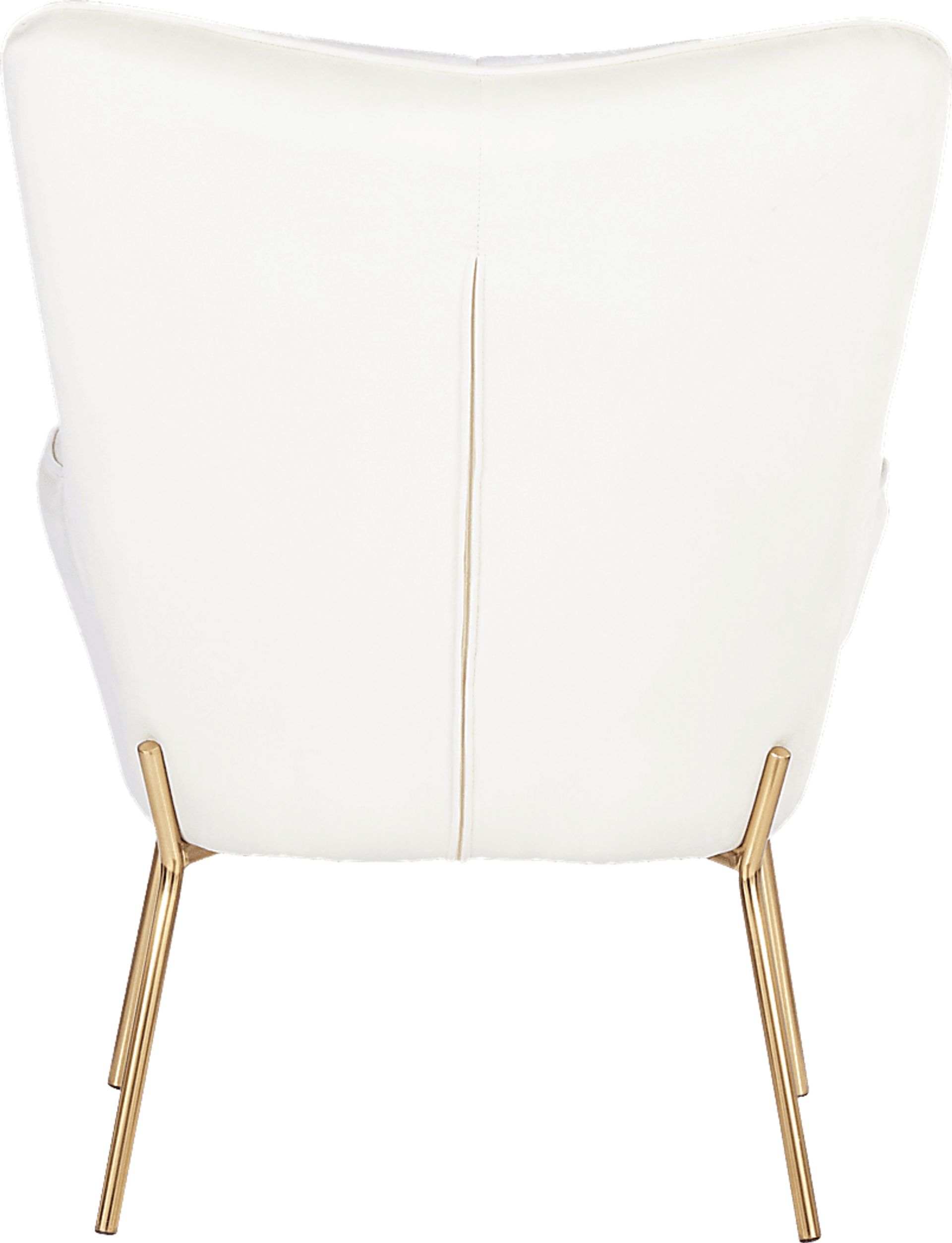 Desmare Cream Accent Chair and Ottoman - Image 4