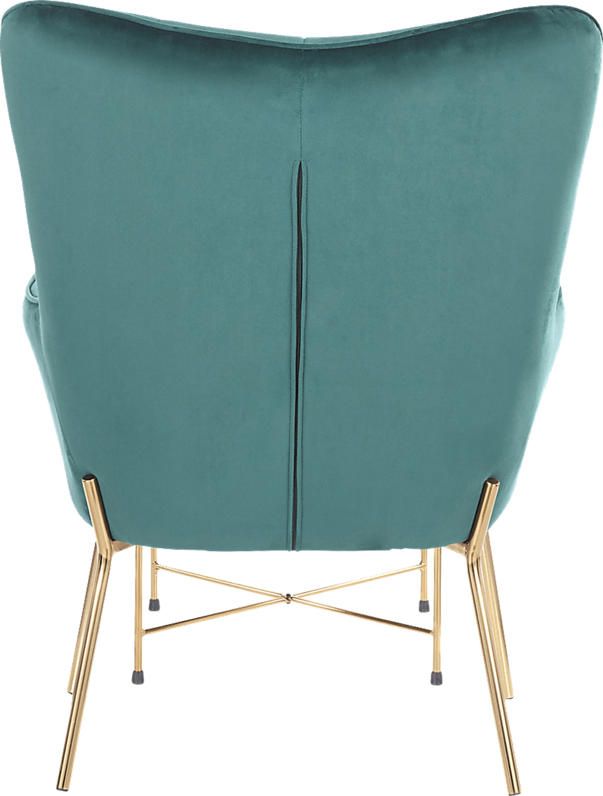 Desmare Green Accent Chair and Ottoman - Image 4