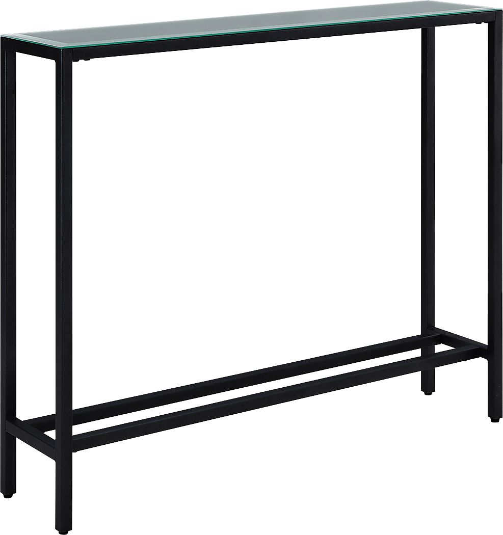 Desner Black Small Console Table