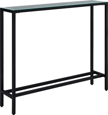 Desner Black Small Console Table