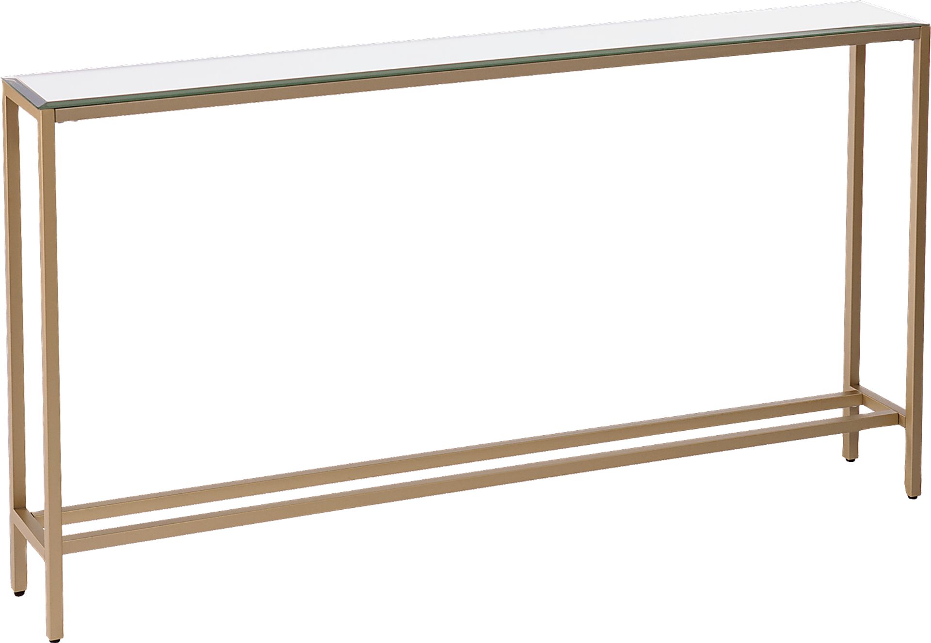 Desner Gold Large Console Table - Image 1