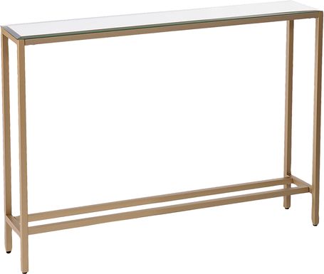 Desner Gold Small Console Table