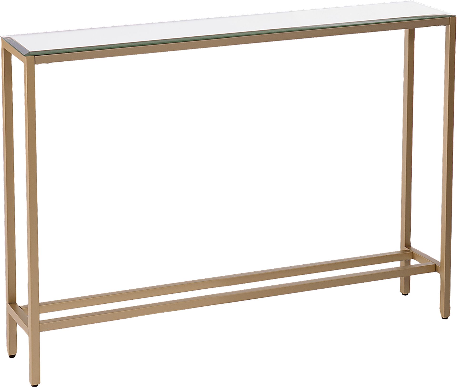 Desner Gold Small Console Table - Image 1