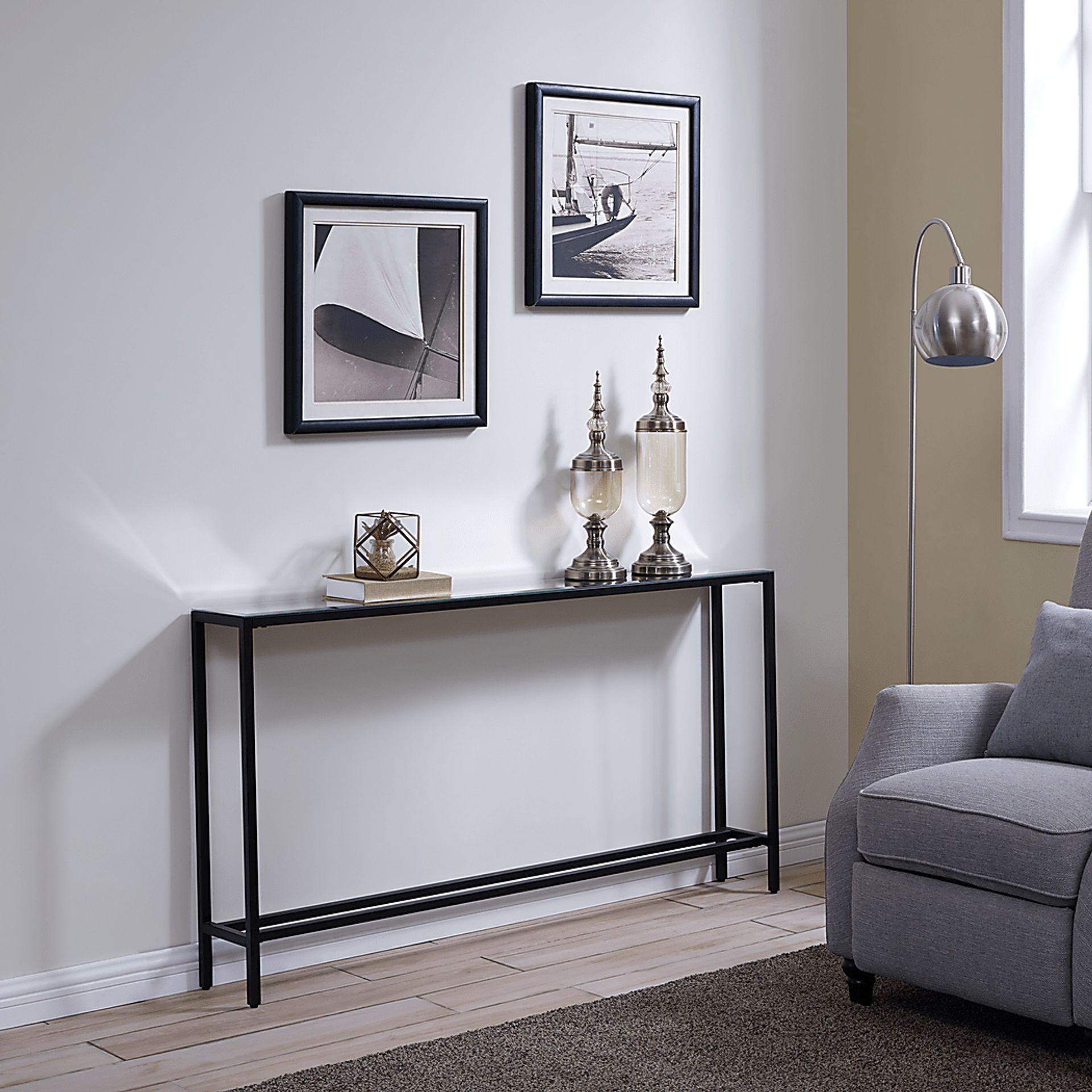Desner Gray Console Table - Image 5