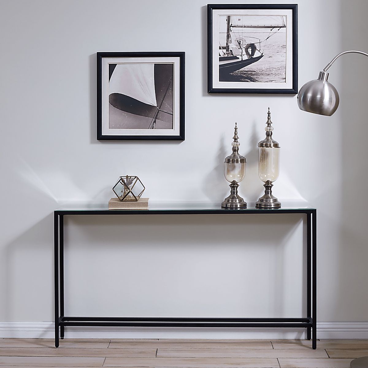 Desner Gray Console Table | Rooms to Go