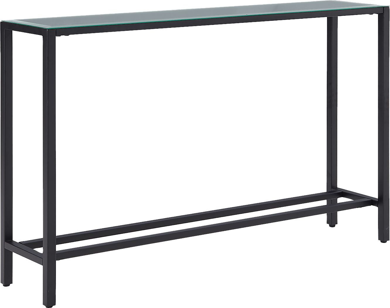 Desnet Black Console Table