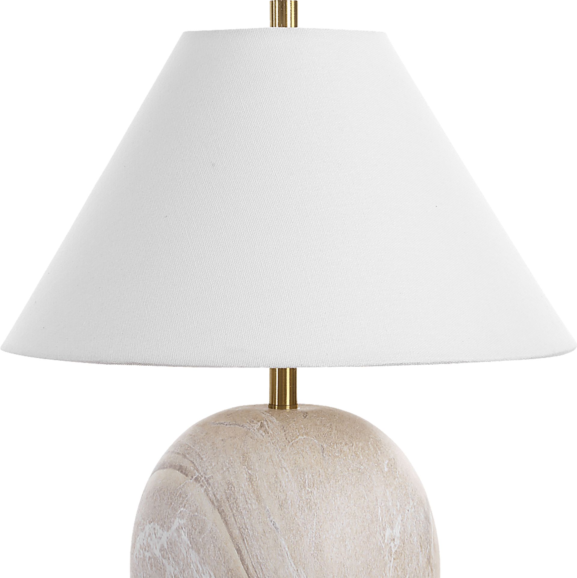 Desoto Lake Beige Lamp - Image 3