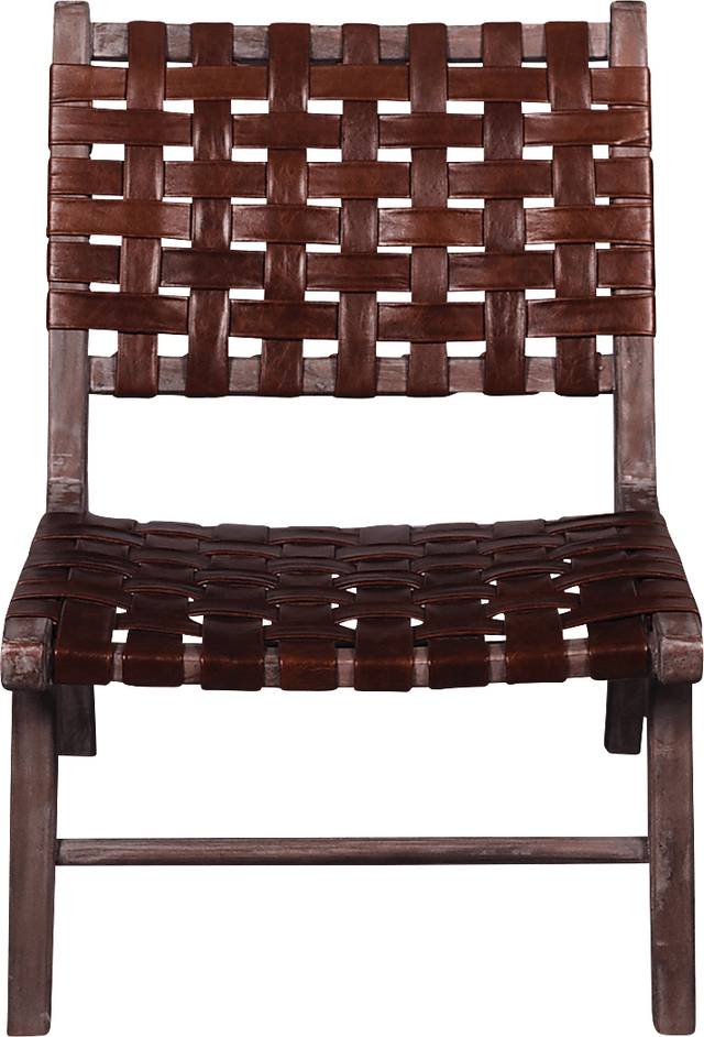 Desoya Brown Accent Chair - Thumbnail - Image 1