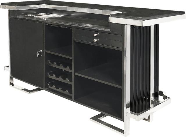 Desportes Black 5 Pc. Bar Set - Thumbnail - Image 7