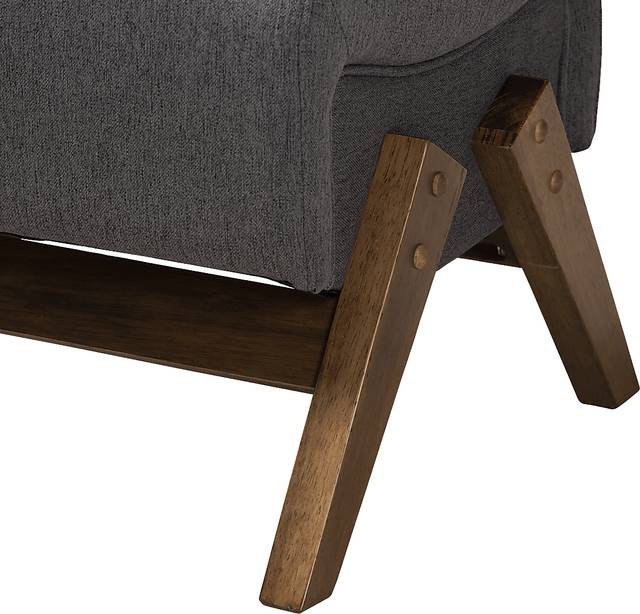 Detillion Dark Gray Ottoman - Thumbnail - Image 6