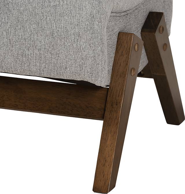 Detillion Light Gray Ottoman - Thumbnail - Image 6