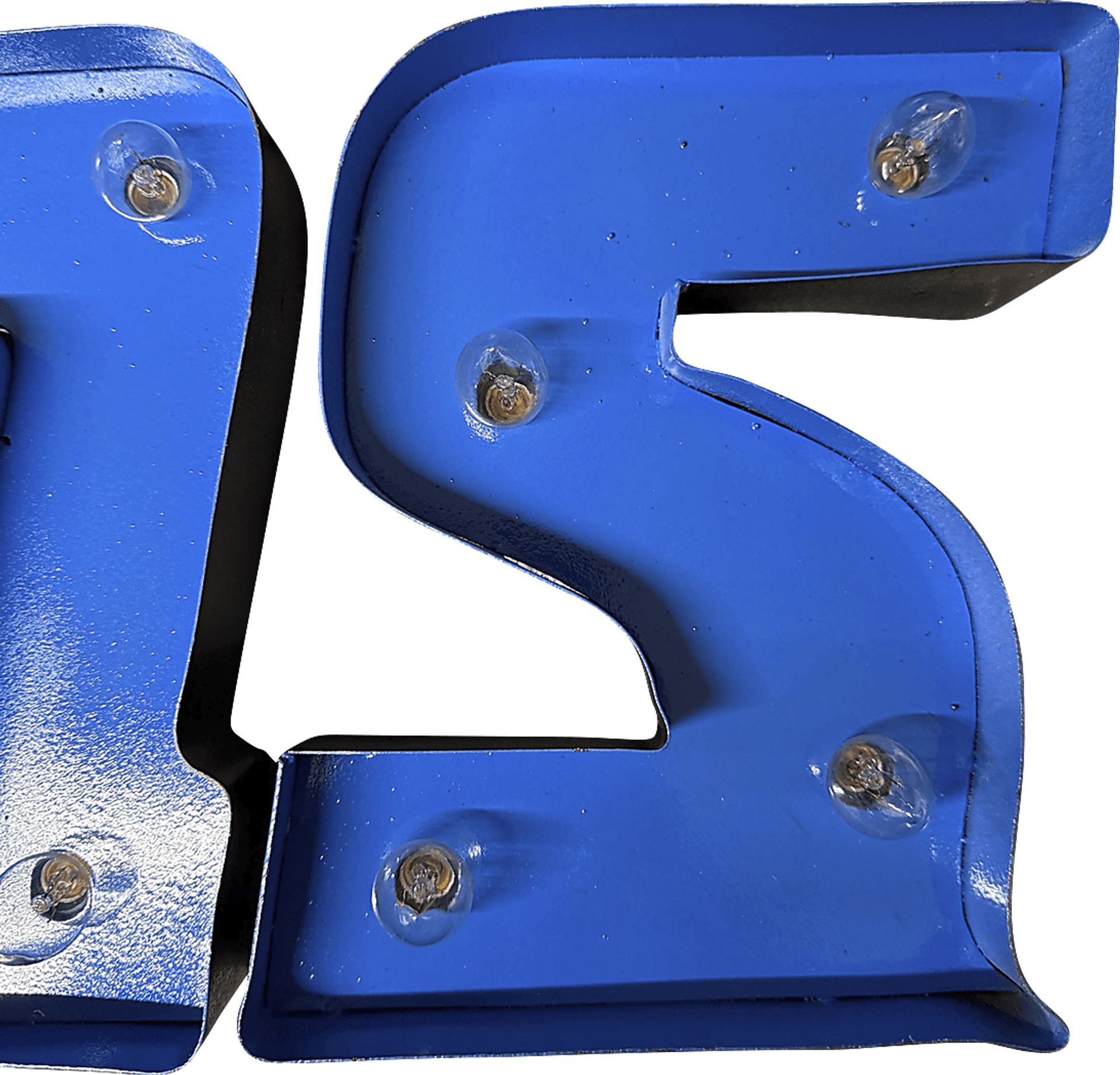 Detroit Lions Blue Metal Wall Decor - Image 3