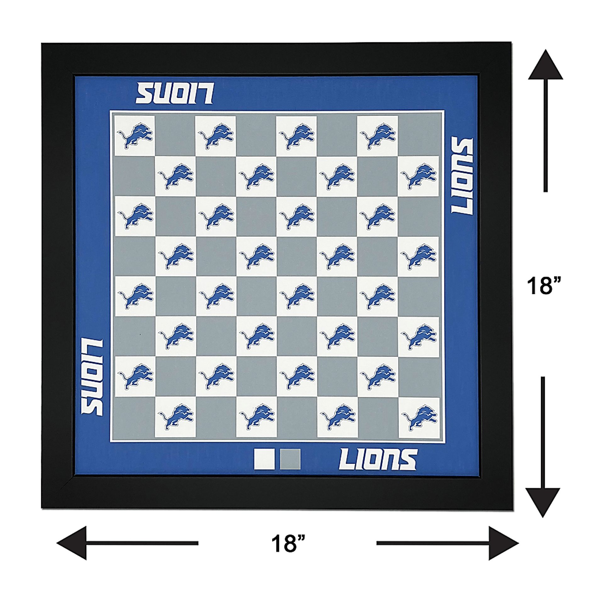 Detroit Lions Wall Chess Set - Image 5