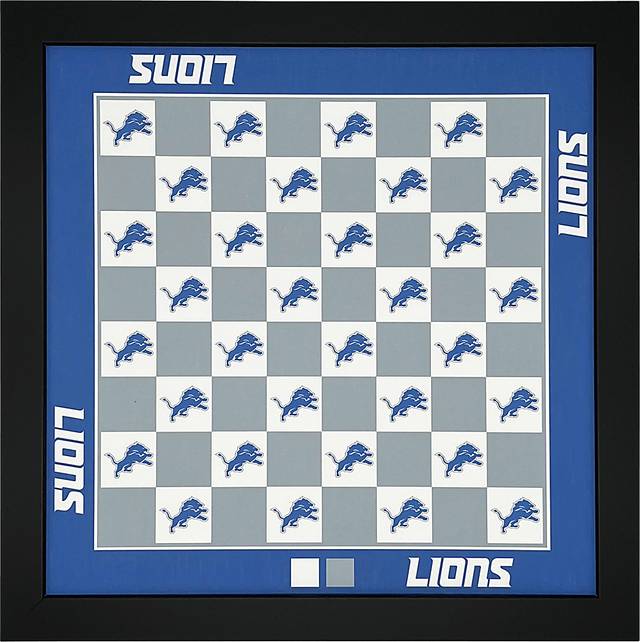 Detroit Lions Wall Chess Set - Thumbnail - Image 1