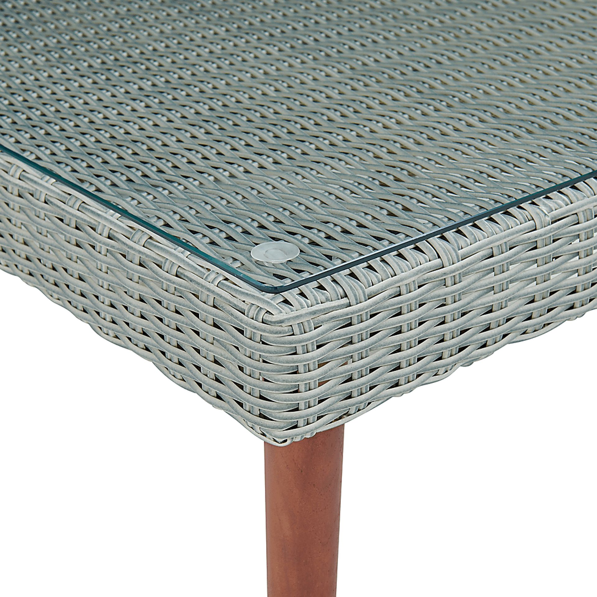 Deupree I Light Gray Outdoor Cocktail Table - Image 3