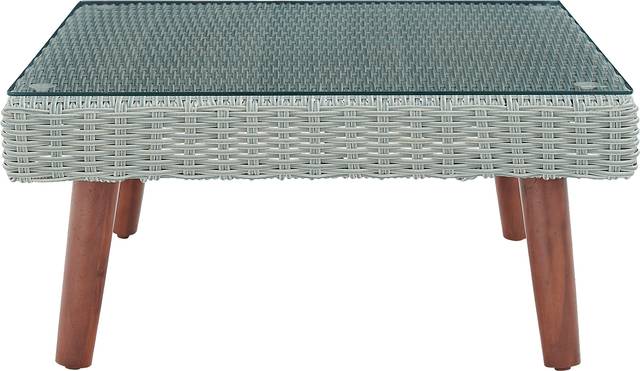 Deupree I Light Gray Outdoor Cocktail Table - Thumbnail - Image 1