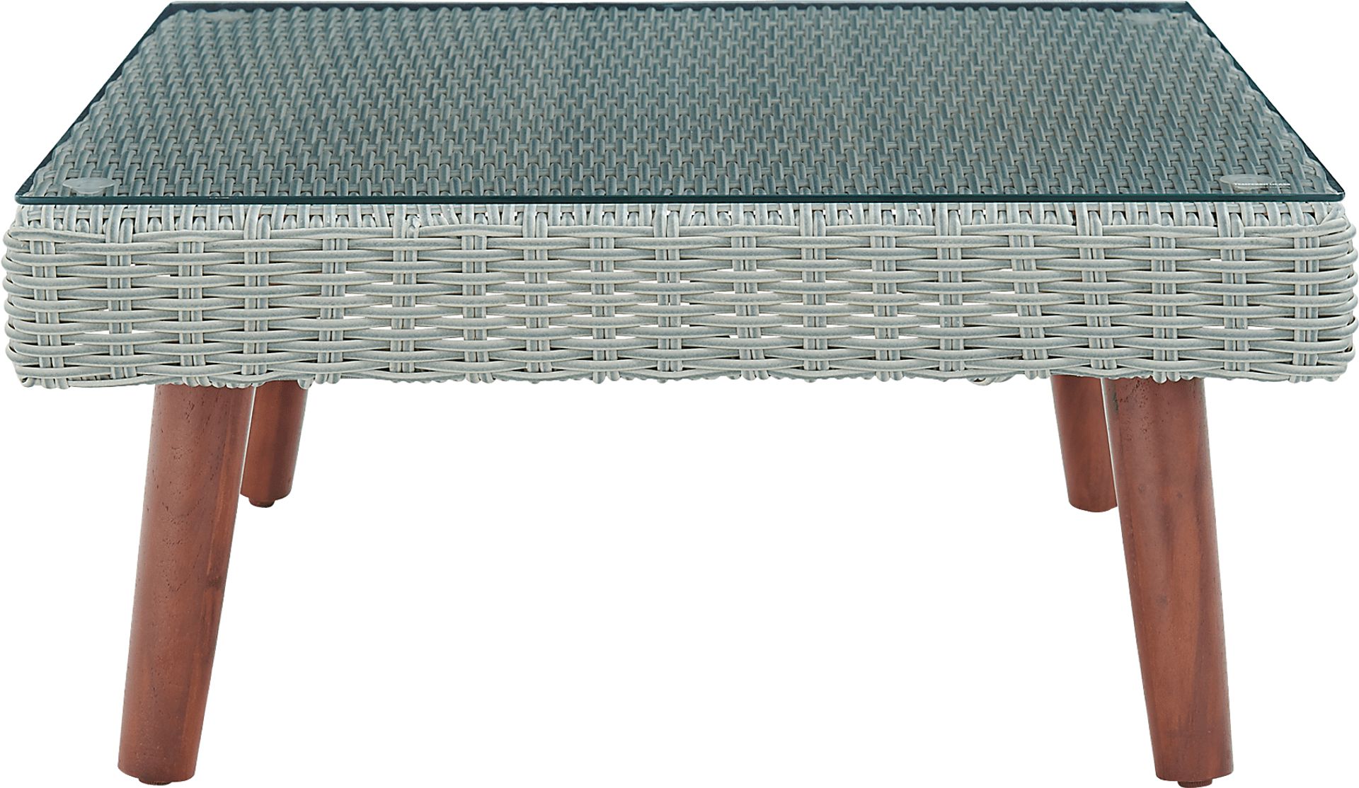 Deupree I Light Gray Outdoor Cocktail Table - Image 1
