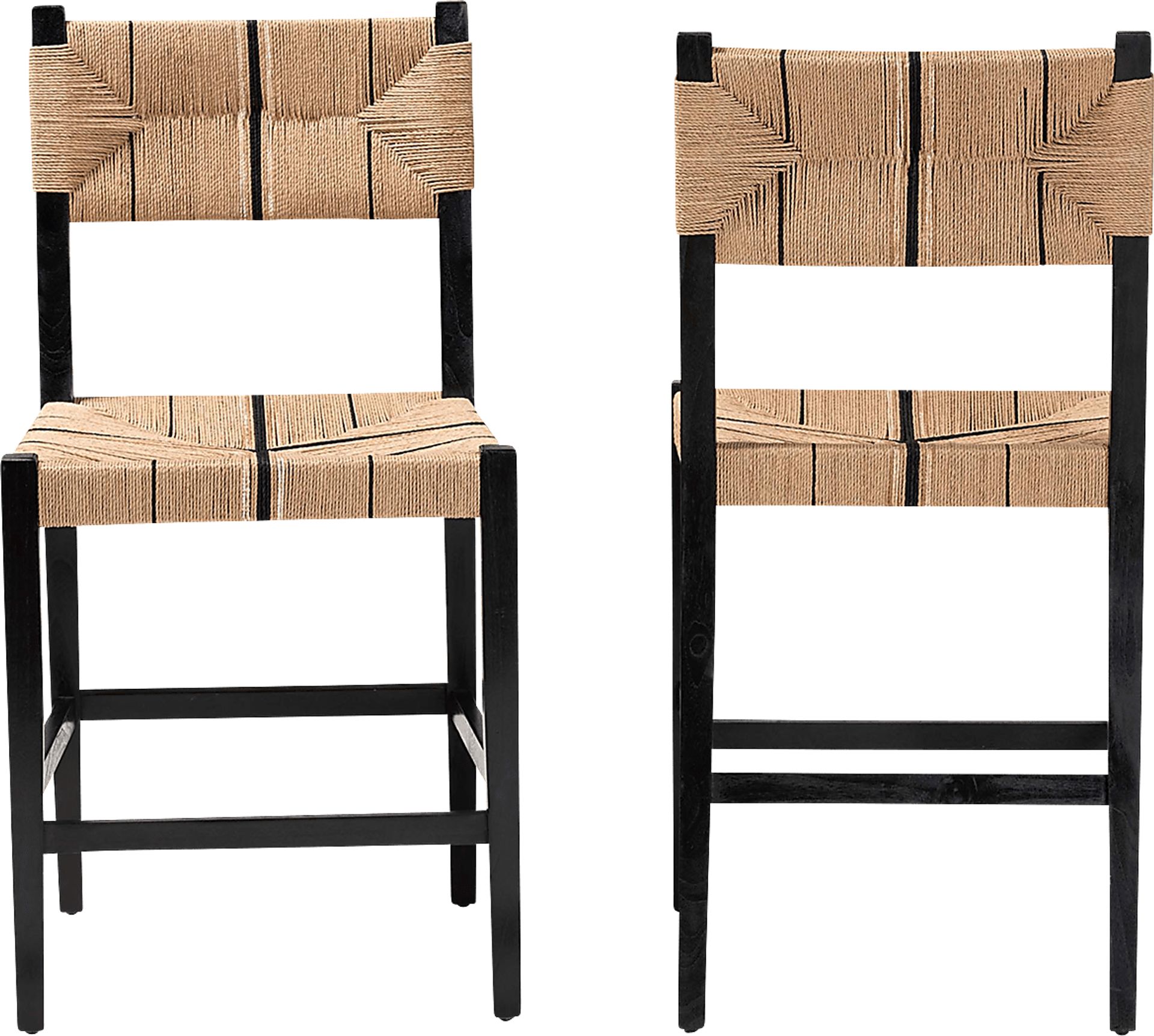 Devanshire Black Counter Stool, Set of 2 - Image 3