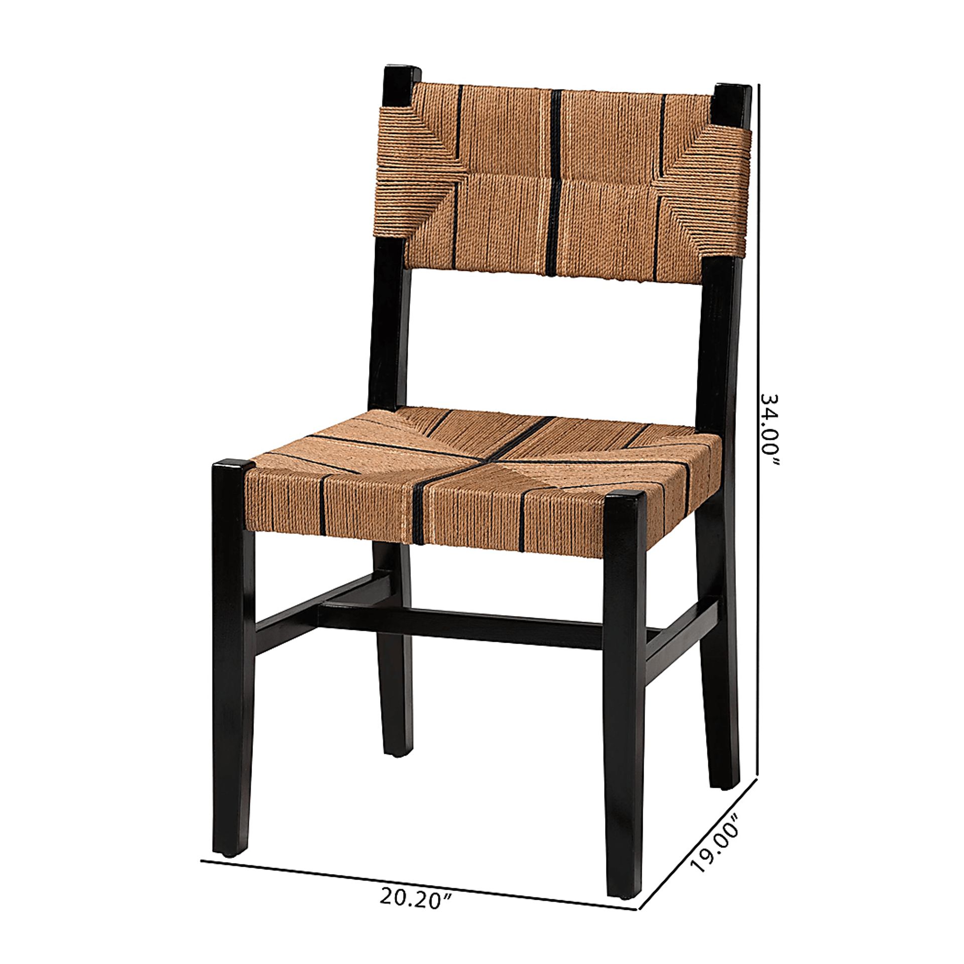 Devanshire Black Dining Chair - Image 3