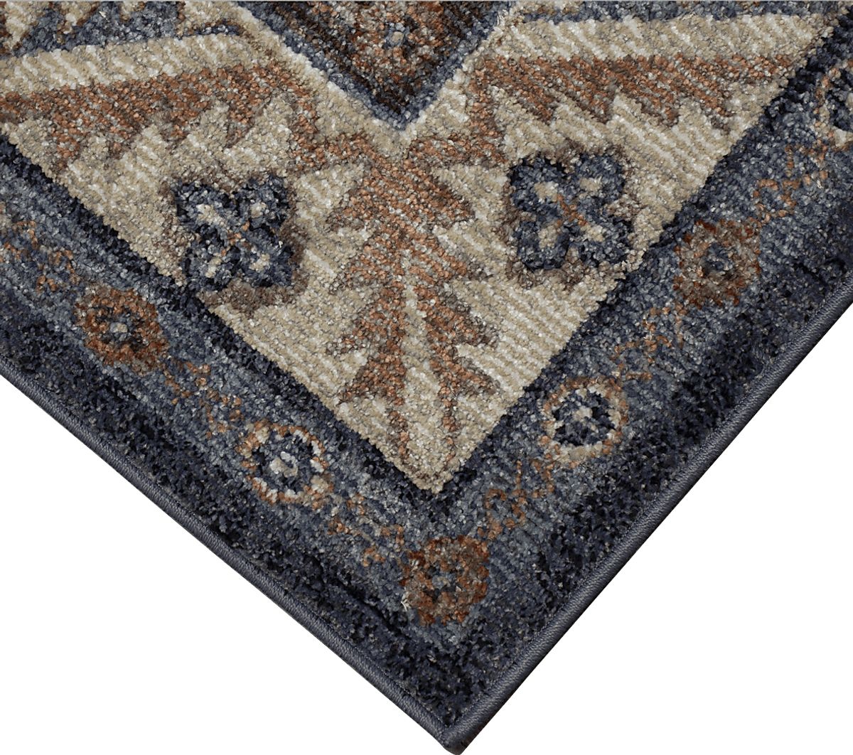Devdan Blue Rugs | Rooms to Go