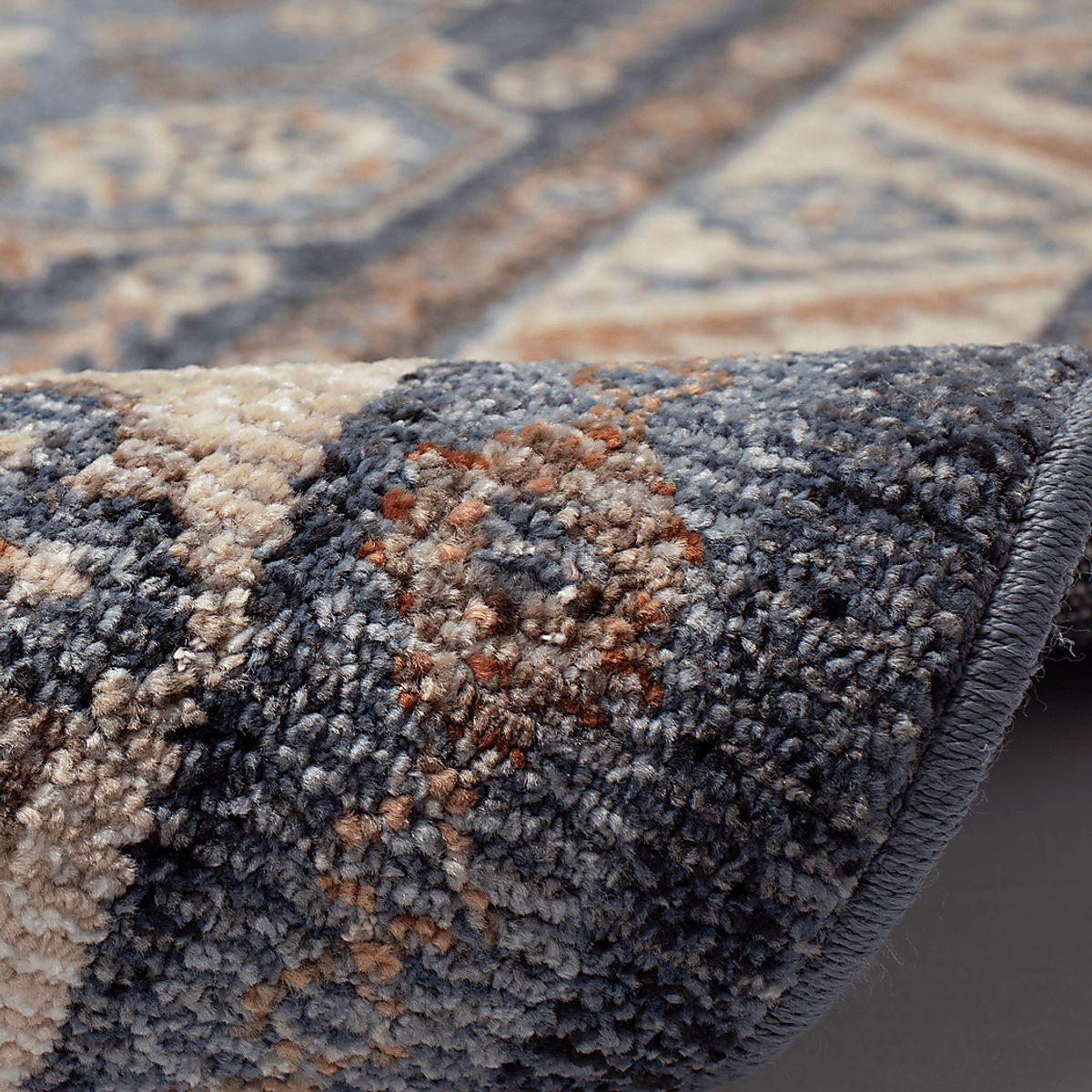 Devdan Blue Rugs | Rooms to Go