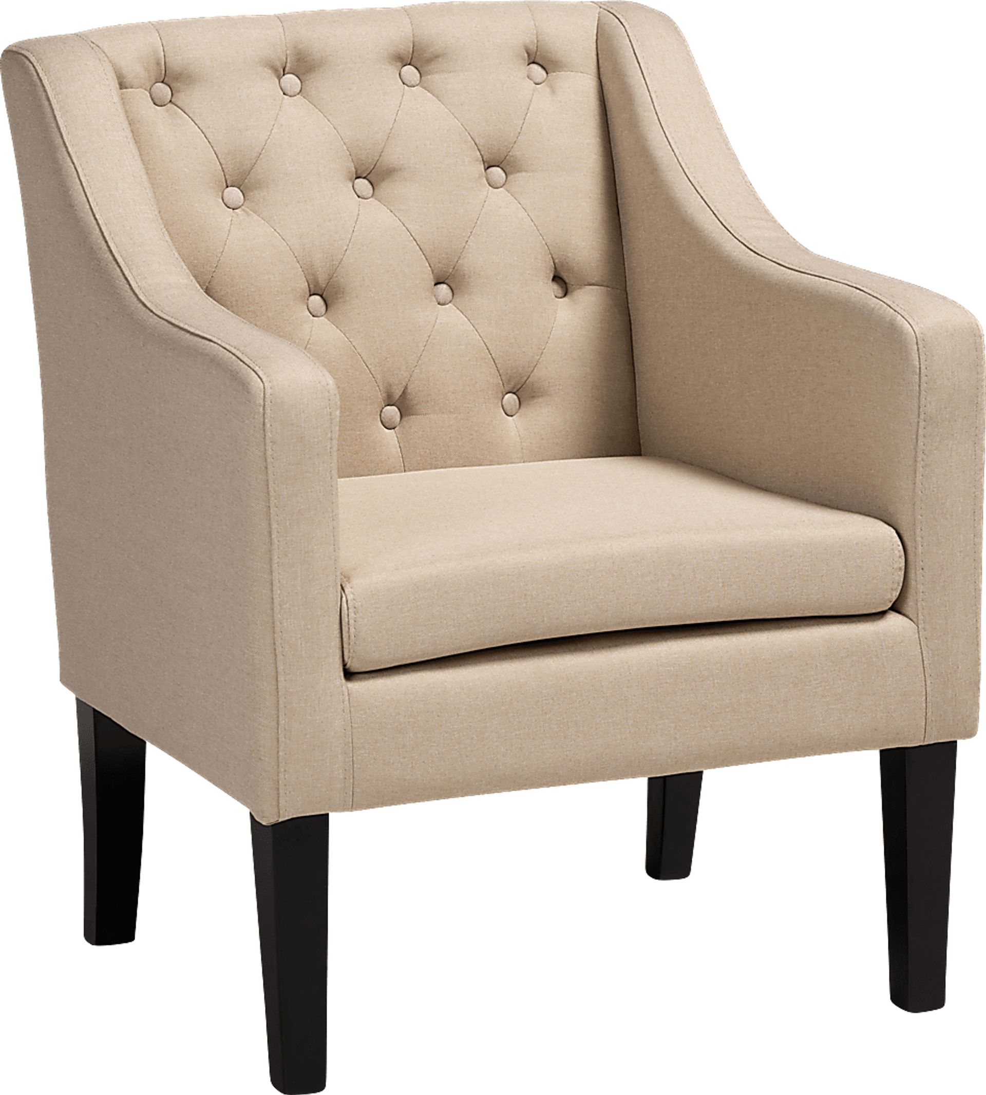 Devenger Beige Accent Chair - Image 1