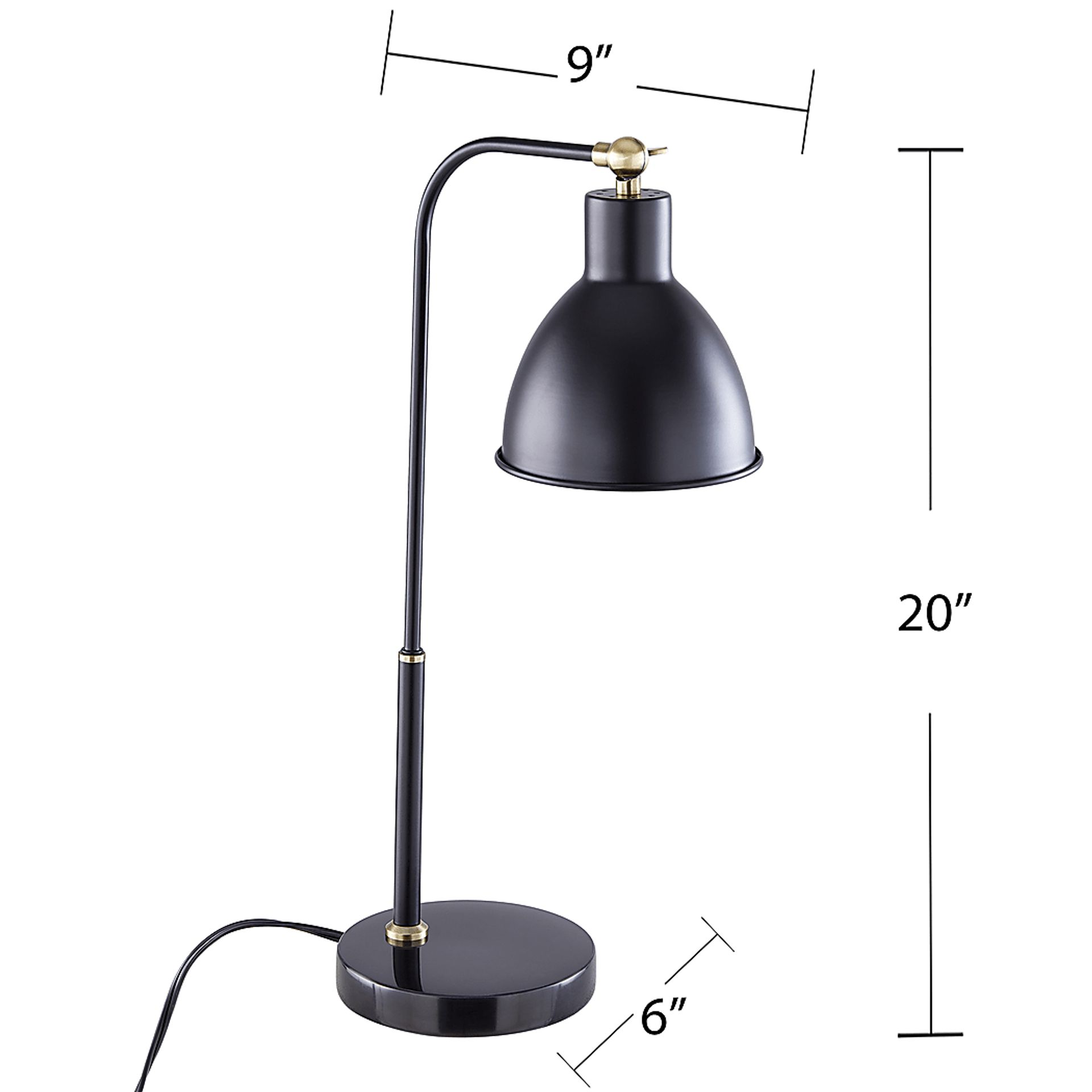 Devereaux Black Lamp - Image 9