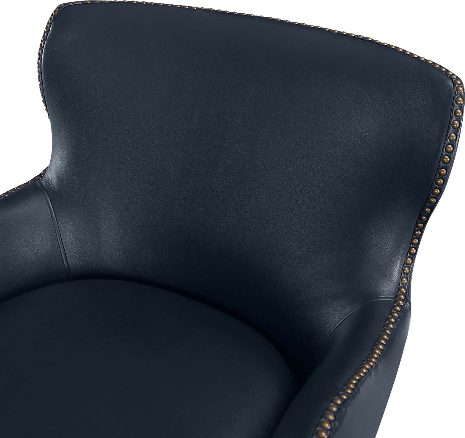 Devillers Dark Blue Arm Chair - Image 12
