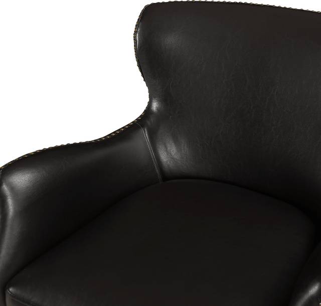 Devillers Dark Brown Arm Chair - Thumbnail - Image 13