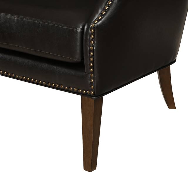 Devillers Dark Brown Arm Chair - Thumbnail - Image 14