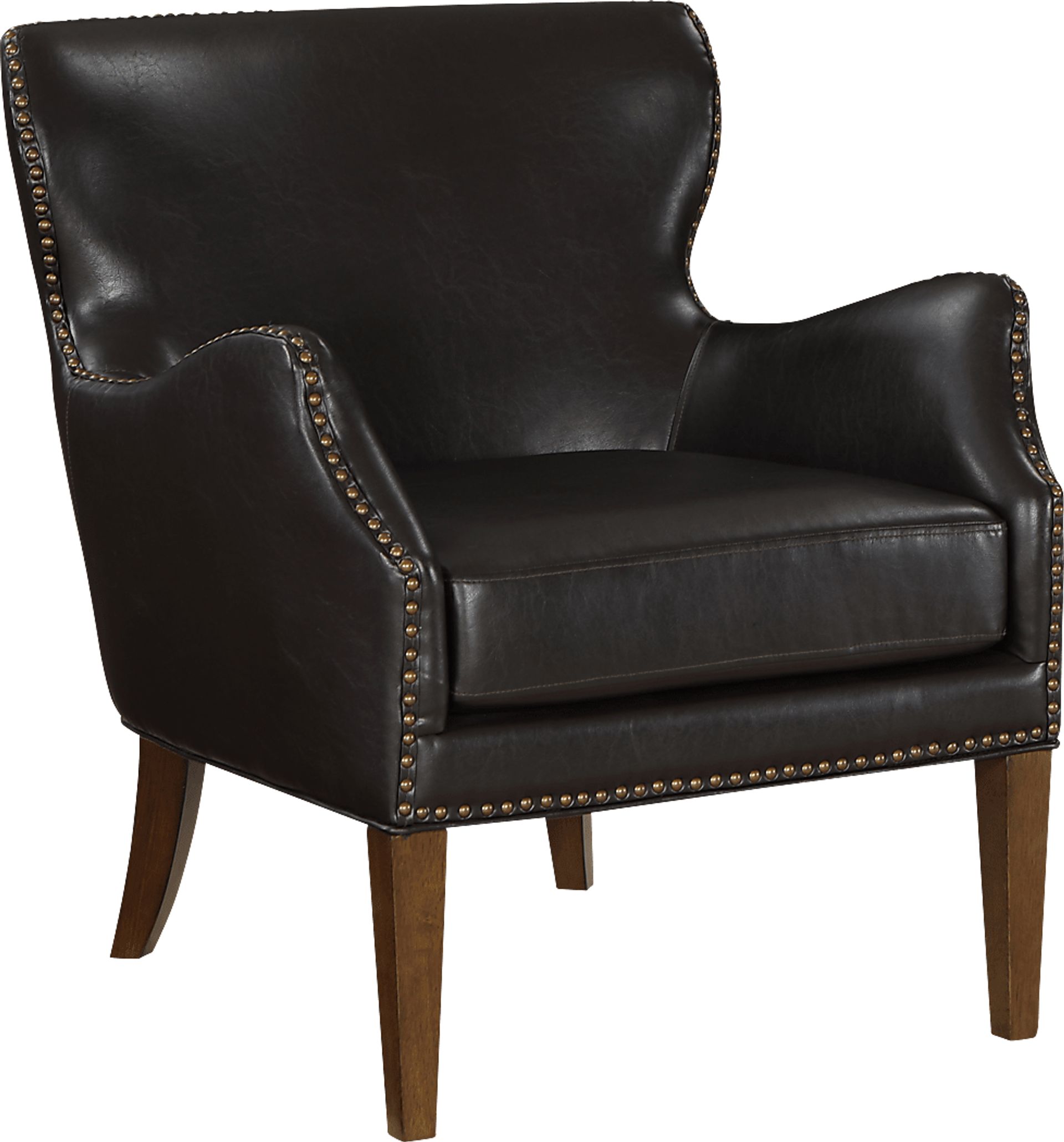 Devillers Dark Brown Arm Chair - Image 4