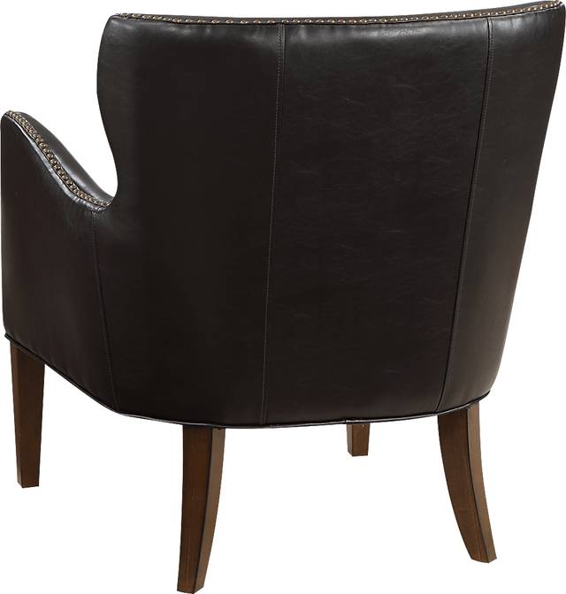 Devillers Dark Brown Arm Chair - Thumbnail - Image 7
