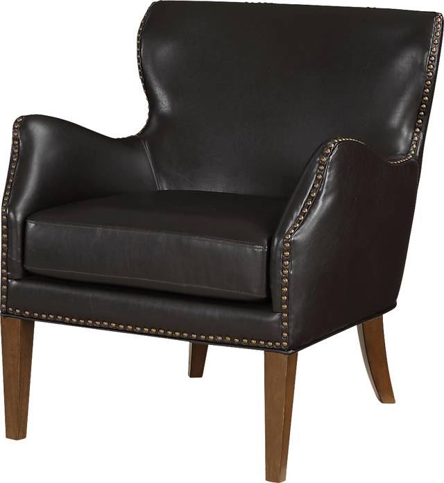 Devillers Dark Brown Arm Chair - Thumbnail - Image 9