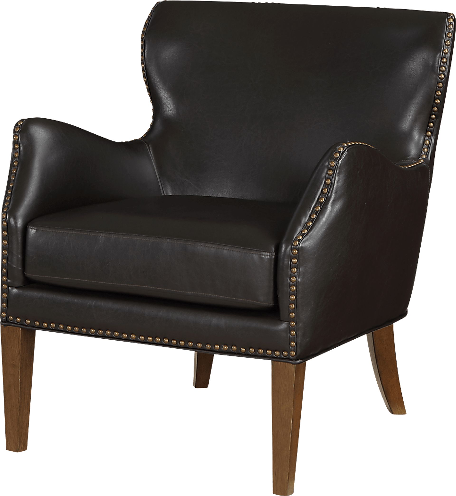 Devillers Dark Brown Arm Chair - Image 9