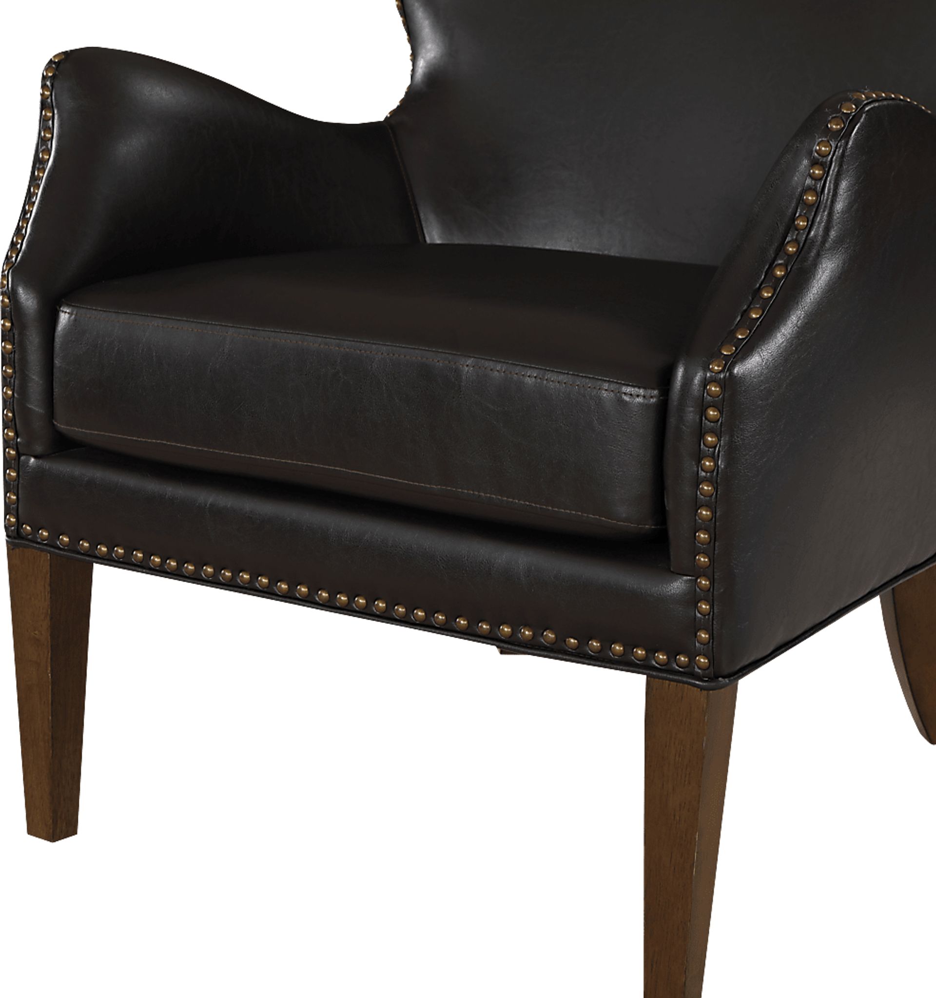 Devillers Dark Brown Arm Chair - Image 10