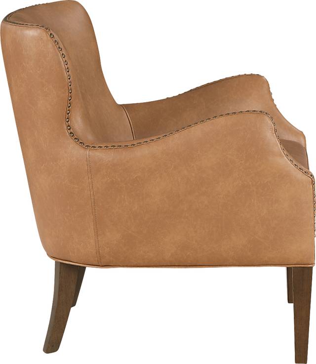 Devillers Light Brown Arm Chair - Thumbnail - Image 7