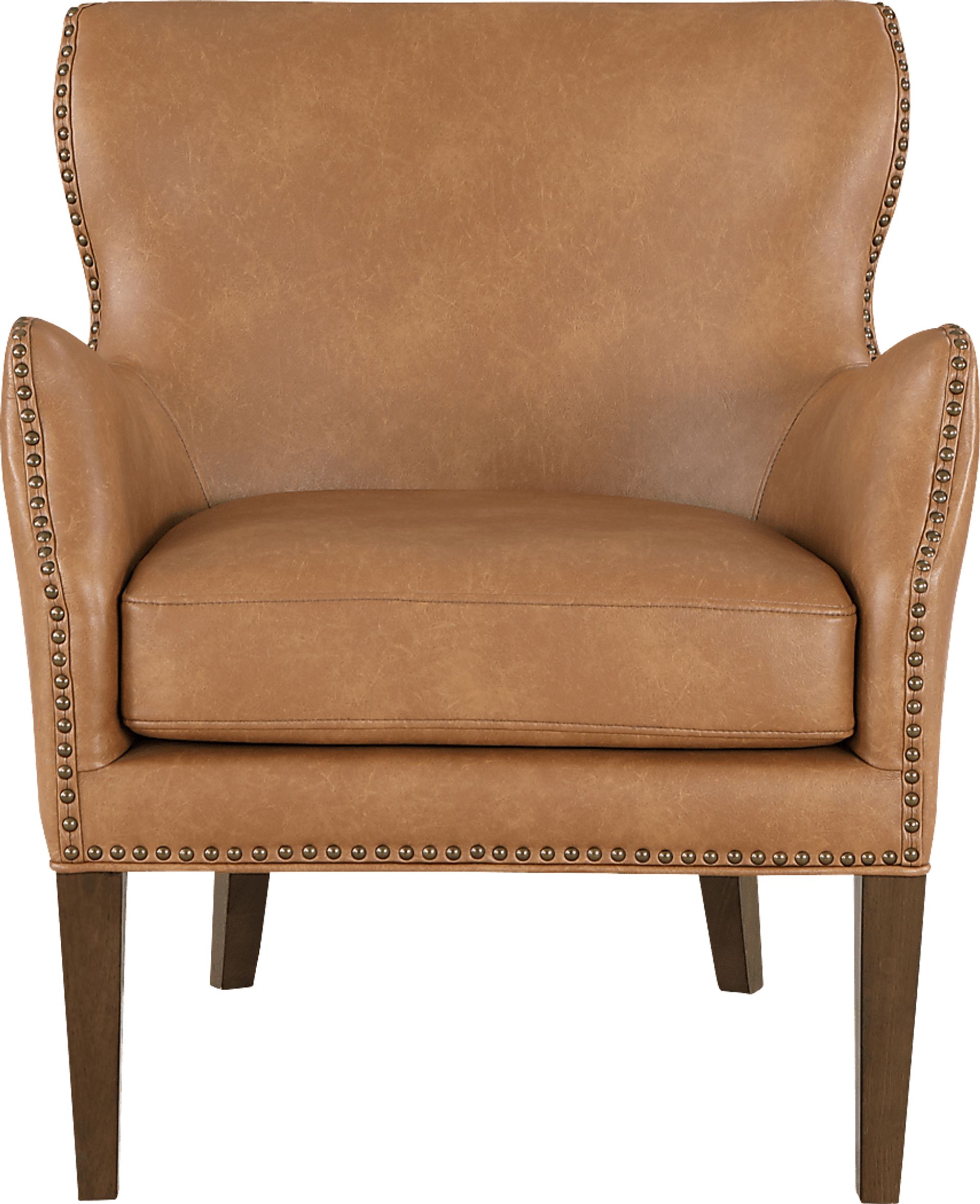 Devillers Light Brown Arm Chair - Image 1