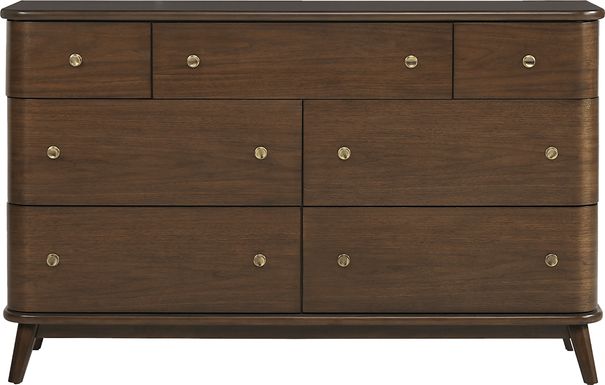 Devon Loft Walnut Finish Dresser