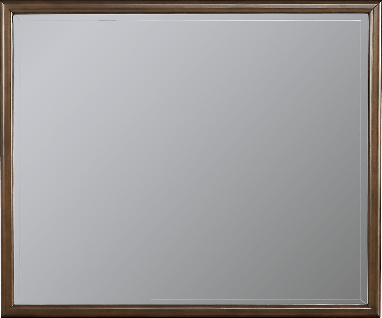 Devon Loft Walnut Finish Mirror