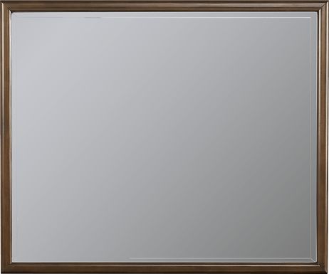 Devon Loft Walnut Finish Mirror