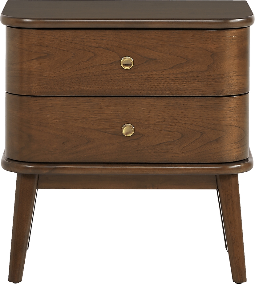 Devon Loft Walnut Nightstand