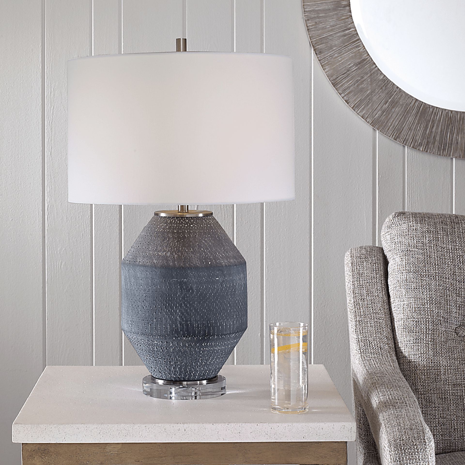 Devonshire Court Charcoal Lamp - Image 3