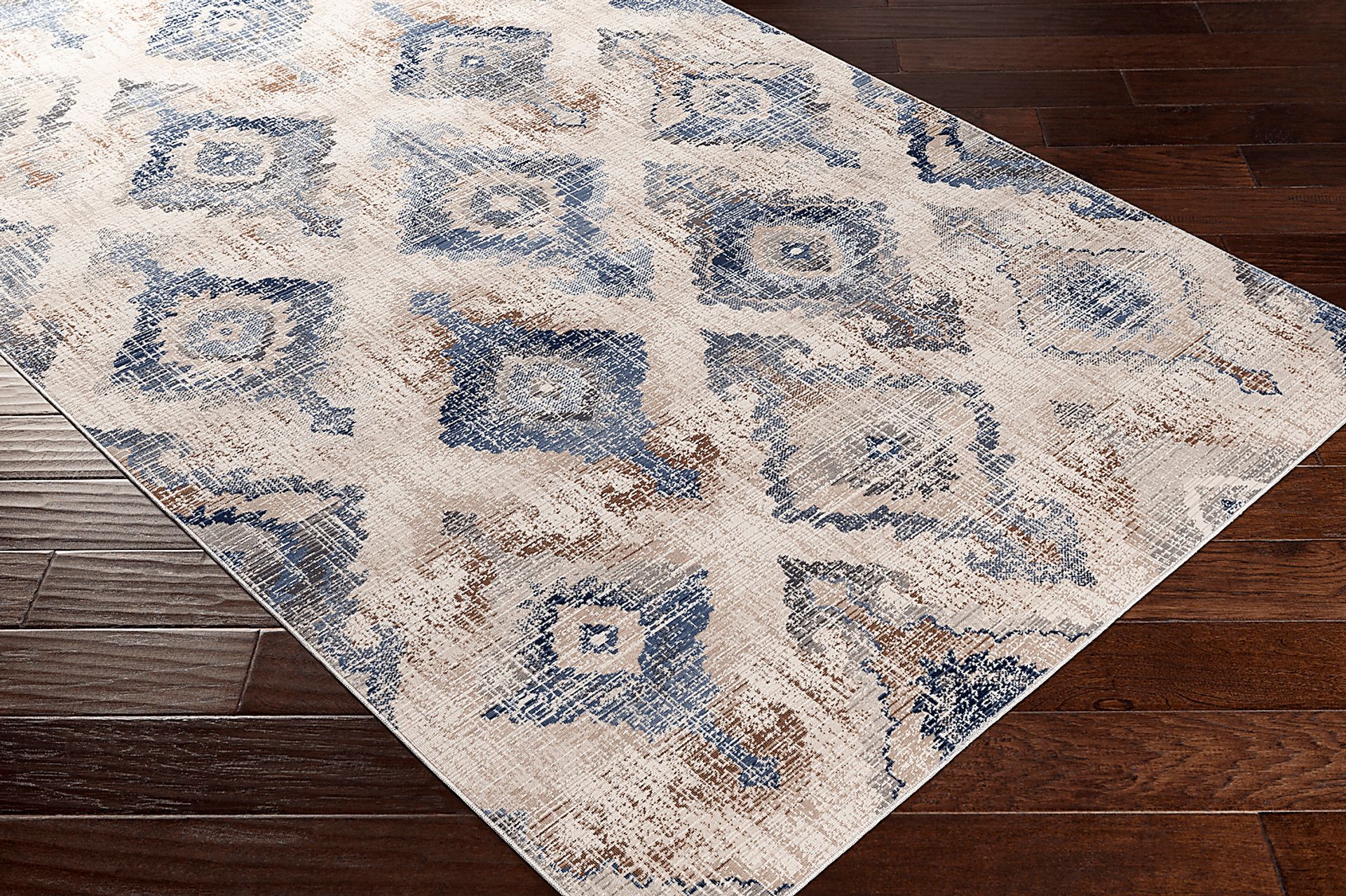 Devonte Taupe Beige Rug | Rooms to Go