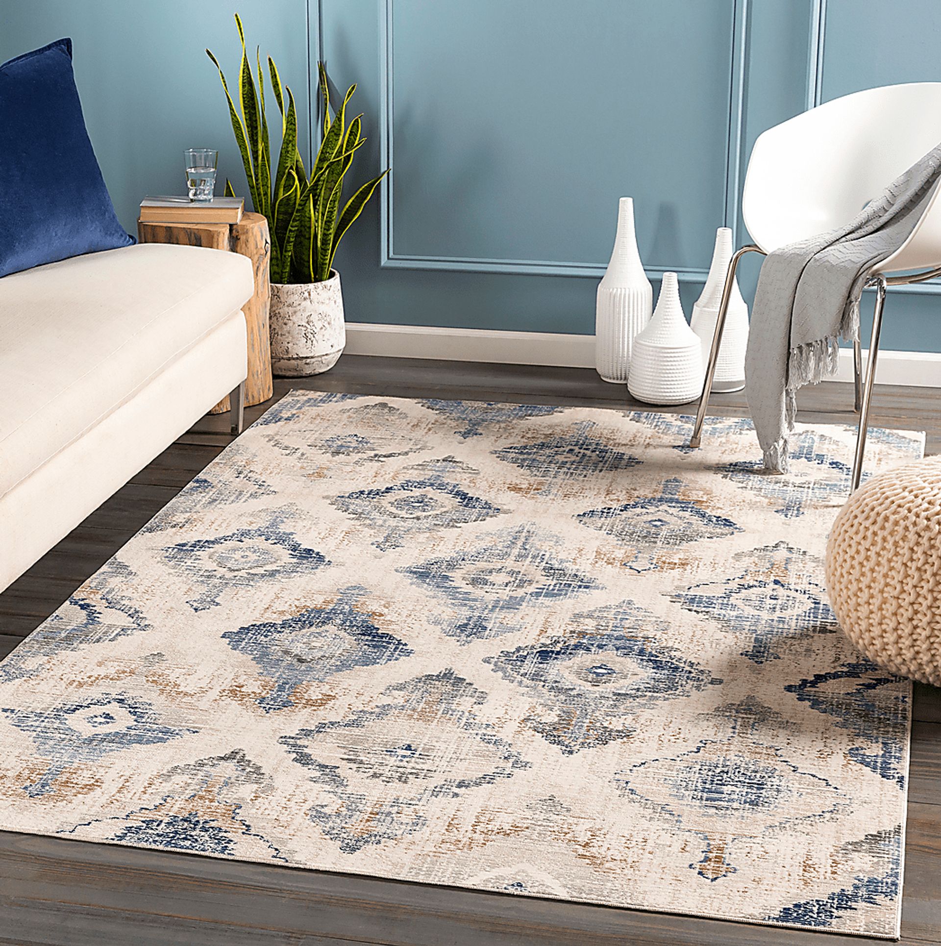 Devonte Taupe 7'10 x 10'3 Rug - Image 7