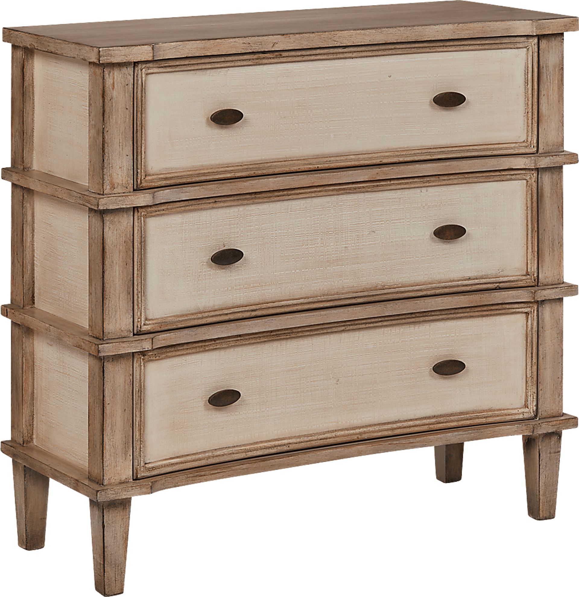 Devore Natural Accent Cabinet - Image 1
