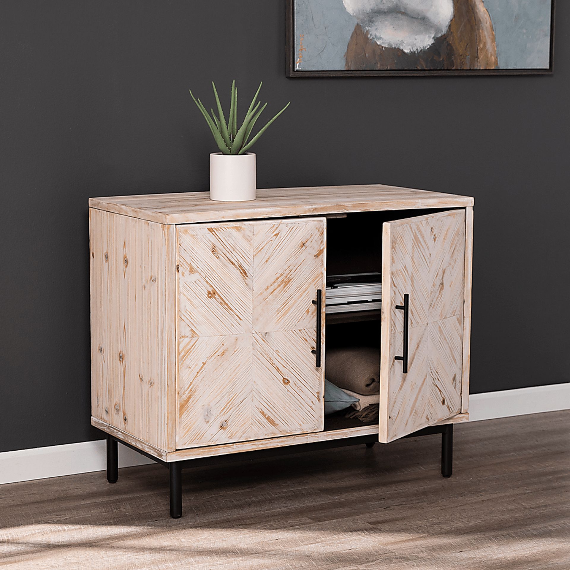 Dewanna Cream Accent Cabinet - Image 8