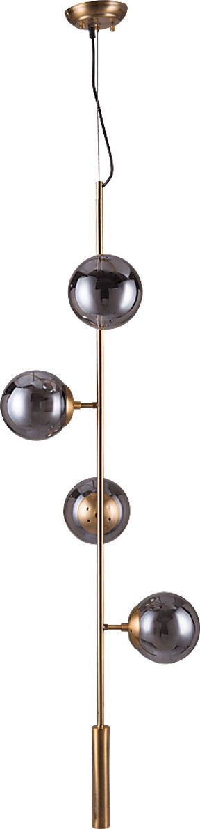 Dewey Point Gold Pendant