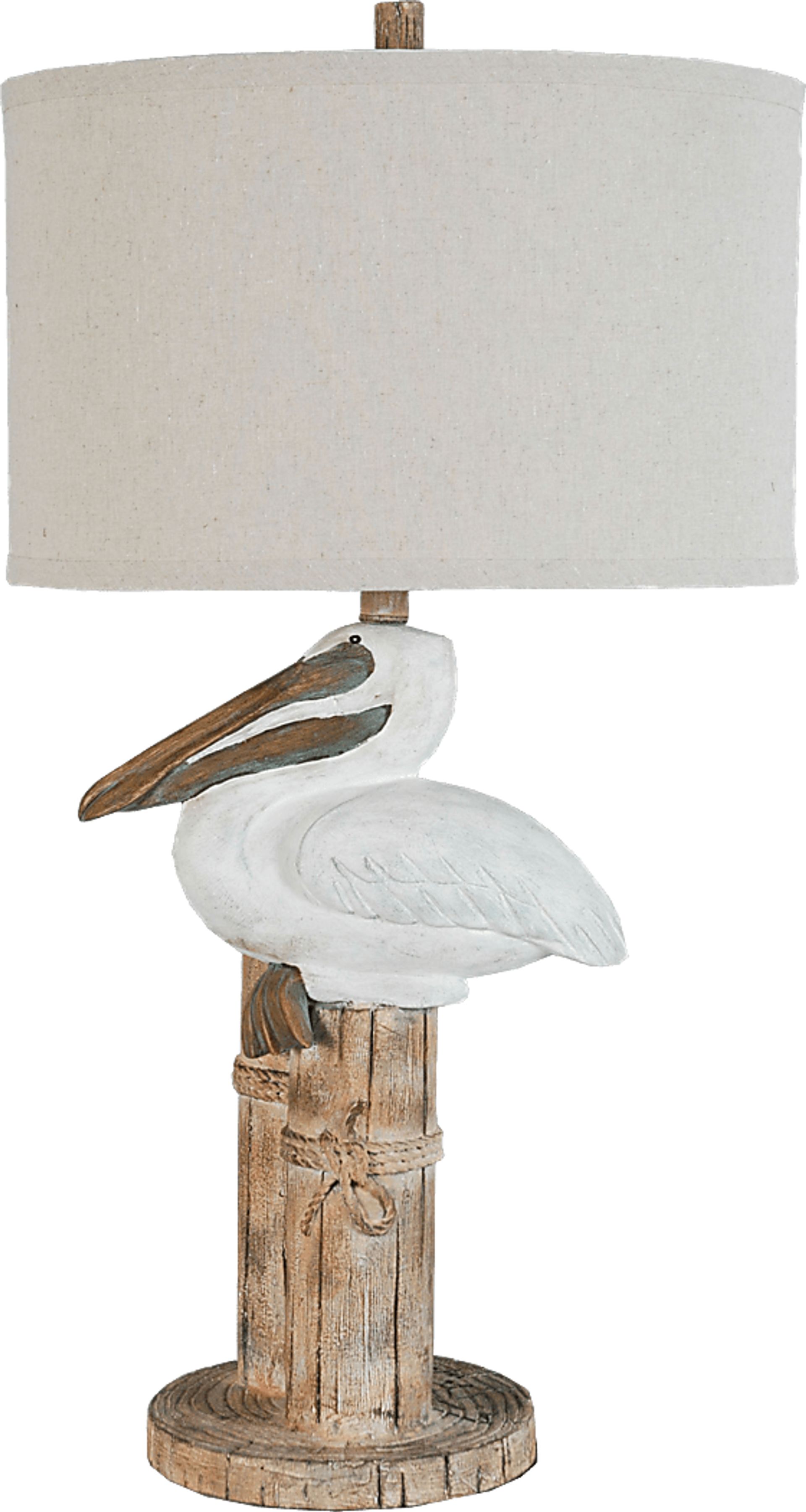 Dewey Shore White Lamp - Image 1